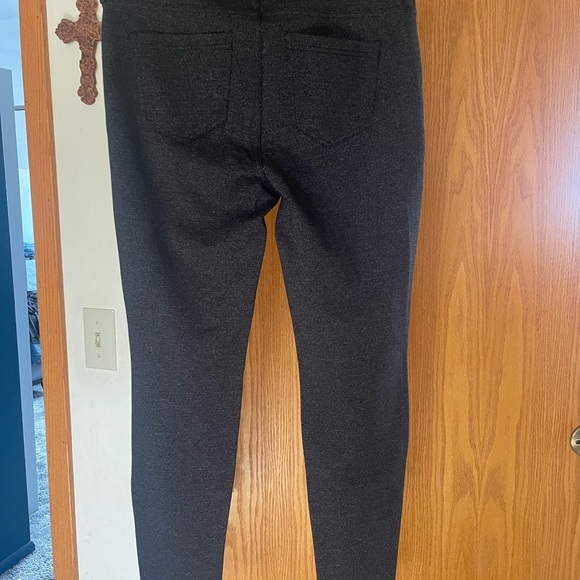 LIVERPOOL Los Angeles beautifully soft knit trousers pants size 10, black/grey - Picture 2 of 6
